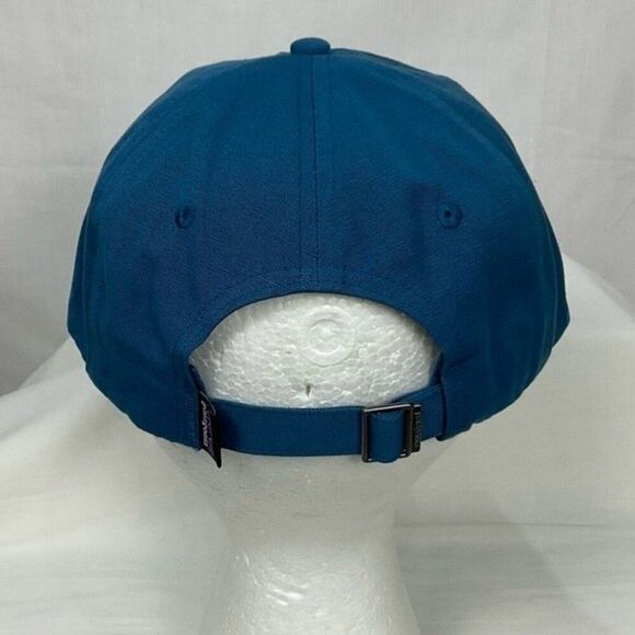 Patagonia Cap Hat Icon Trad Wavy Blue NWT Ball Cap Outdoor Fitz Roy - Picture 4 of 12